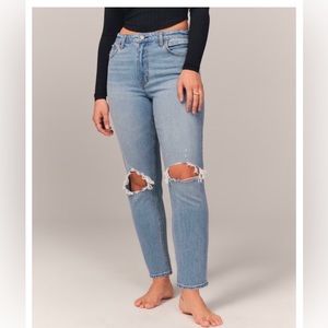 Abercrombie&Fitch Jean Curve Love The Mom High Rise